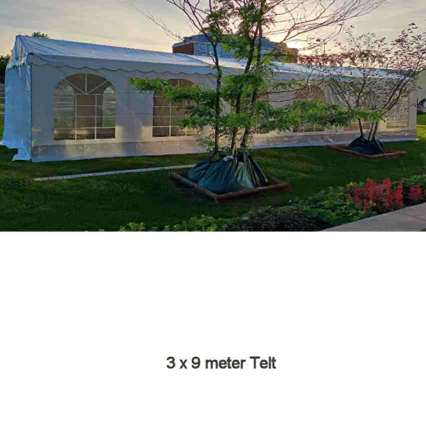 Lej Telt fra 3 meter brede