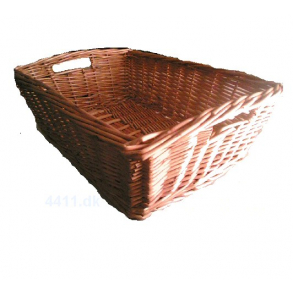 Brdkurv i Brun Flet 40x29 cm