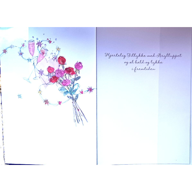 Kort til Brudeparret