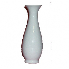 Vase hvid porceln