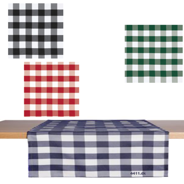 Lej Ternet Rd Hvid Dug