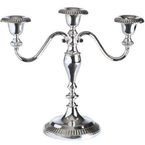3 armet slv kandelaber