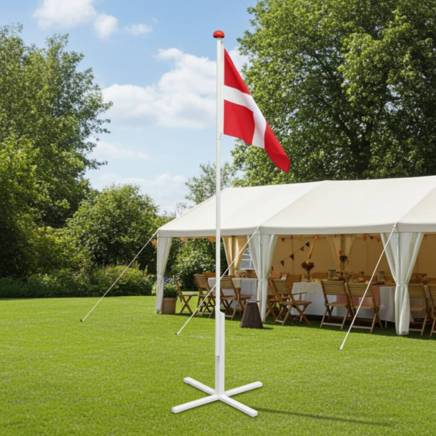Flagstang 1,8 meter med Flag