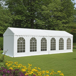 Festtelt 3 x 9 meter uden gulv