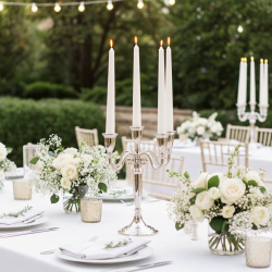 5-Arme S�lv Lysestage