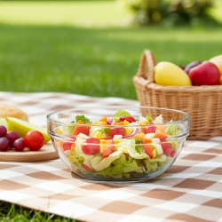 Glassk�l 23 Centimeter.