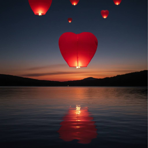 Sky Lanterne Engangs