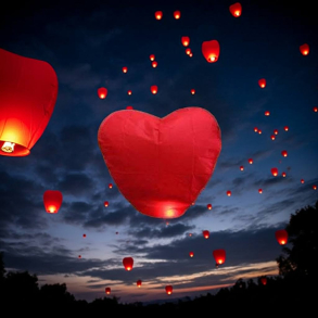 Sky Lanterne Engangs