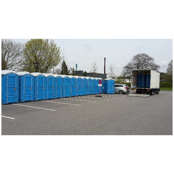 Mobil Toilet Deluxe med Hndvask.