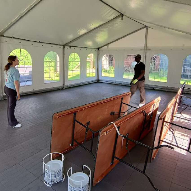 Festtelt 6 Meter Brede