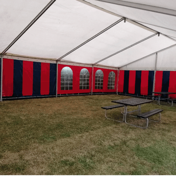 Partytelte 9 Meter Bred