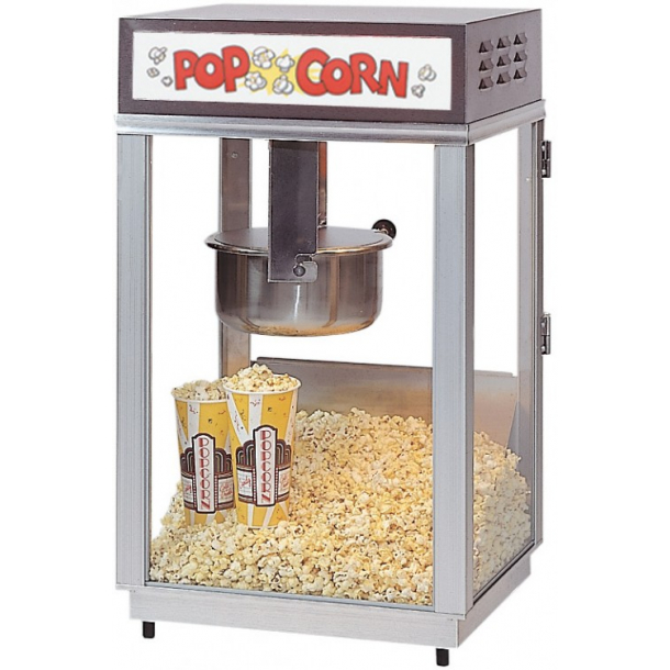 Popcornmaskine med Lys og Varme
