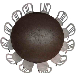 Bord Rundt 180 cm Diameter