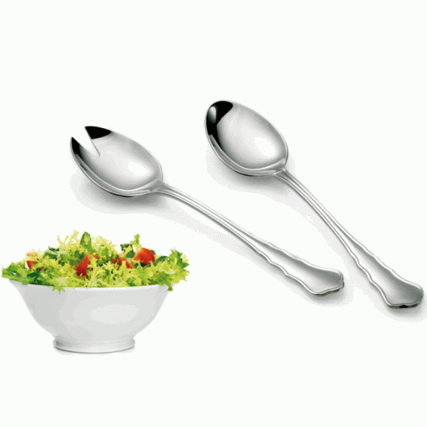 Chippendale Salatbestik