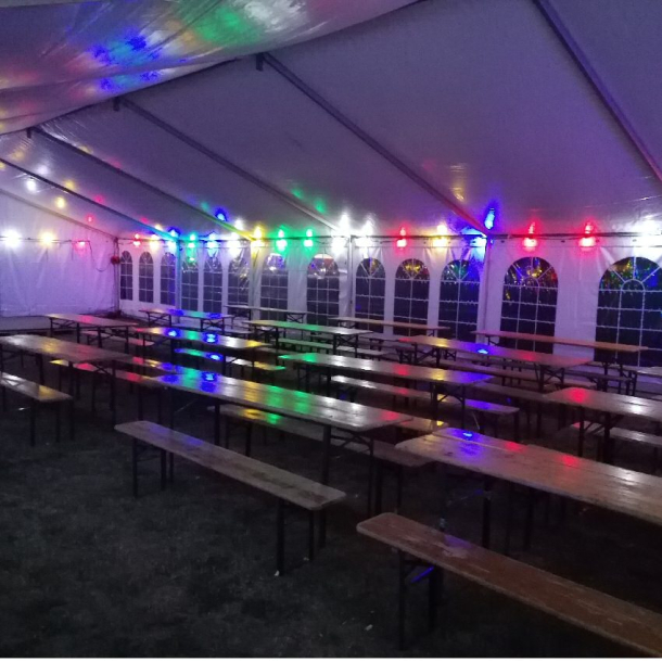 Festtelt 6 Meter Brede