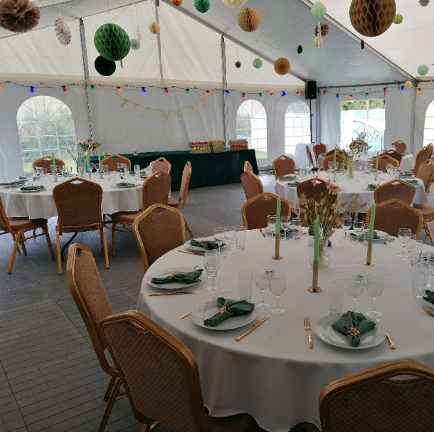 Partytelte 9 Meter Bred