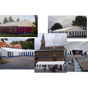 Partytelte 9 Meter Bred