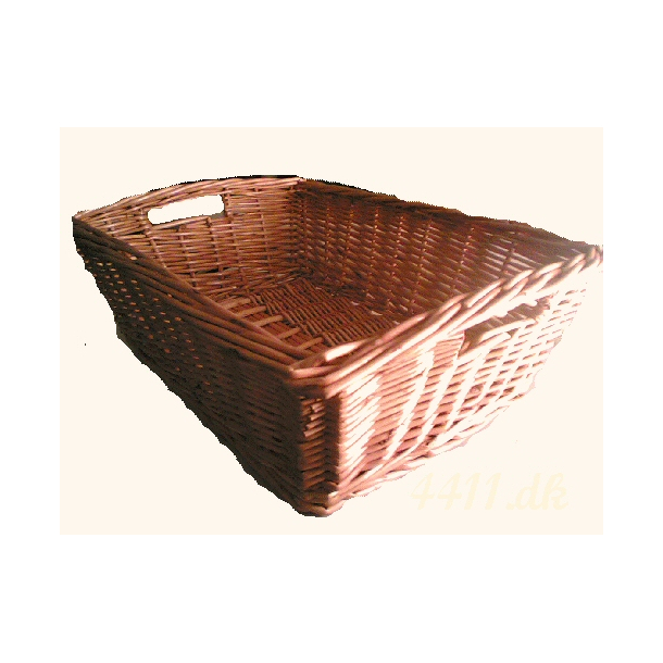 Brd Kurv i Brun Flet 40x29 cm