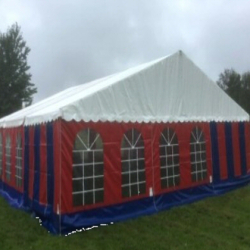 Telt 9 x 9 meter uden gulv