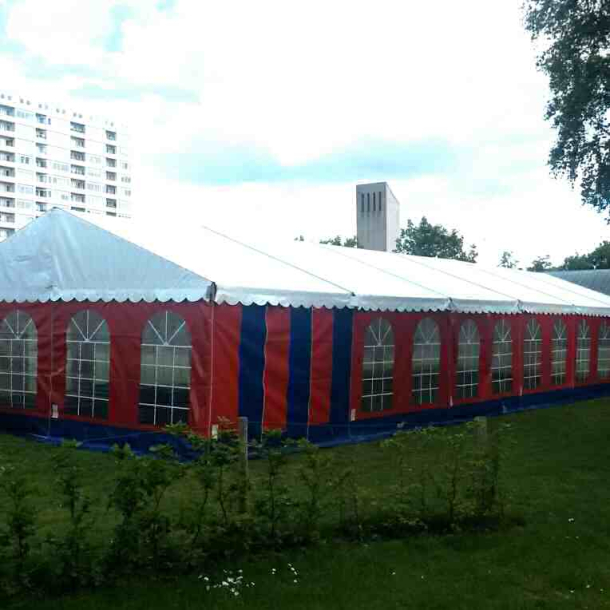 Telt 6x18 meter uden gulv