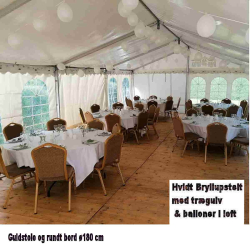 Festtelt 6 Meter Brede