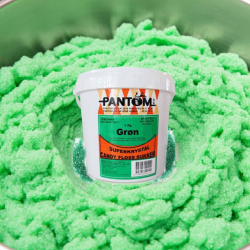 Candyfloss Sukker Gr�n 1 kg