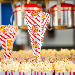 Kr�mmerhus til Popcorn 250 stk