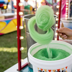 Candyfloss Sukker Gr�n 1 kg