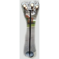 Lysstander 5 Kupler Sort