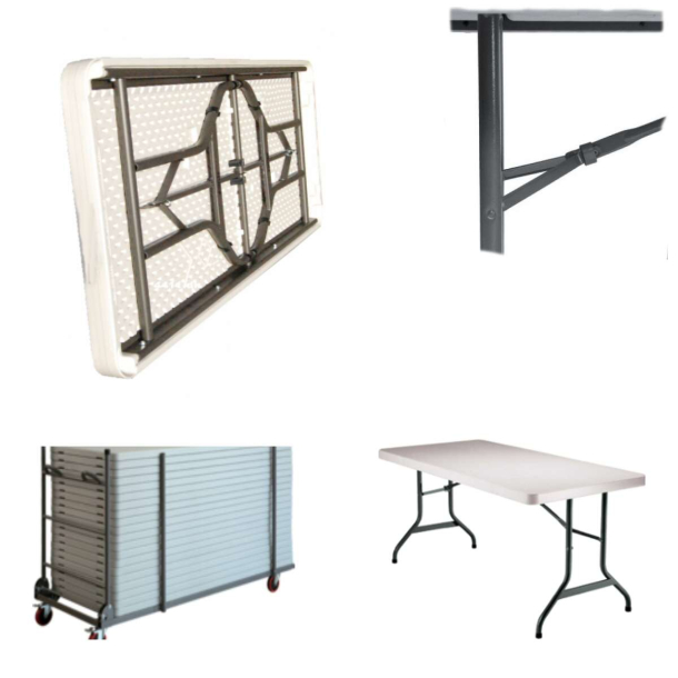 Bord Plast 183 x 76,5 cm