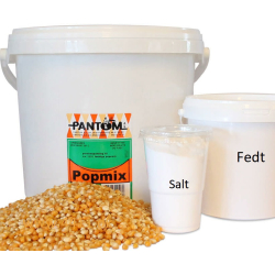 Popmix = 125 ltr Popcorn