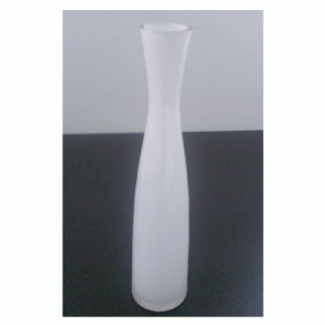 Hvid Glasvase