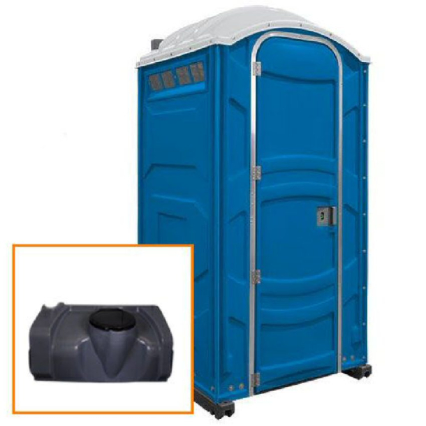 Mobil Toilet Luksus med Hndvask og Lukket Tank med Skyl