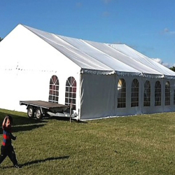 Telt 9 x 9 meter uden gulv